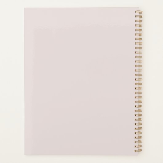 Pompoen dromen planner (Achterkant)