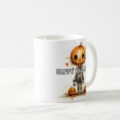Pompoen Duivel | Gelukkig Halloween Koffiemok (Voorkant rechts)