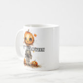 Pompoen Duivel | Gelukkig Halloween Koffiemok (Voorkant links)