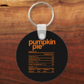 Pompoen E Voedingsfeit Grappige Thanksgiving Chris Sleutelhanger (Voorkant)