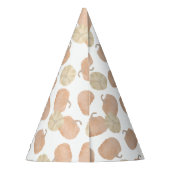 Pompoen eerste verjaardag partij Petten Feesthoedjes (Achterkant)