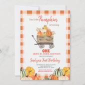 Pompoen eerste vogeldag kaart (Voorkant)