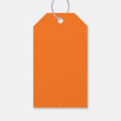 Pompoen Emmer Vol Zoetigheden - Halloween Cadeaulabel (Achterkant)