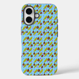 Pompoen en Banaan iPhone 16 Hoesje