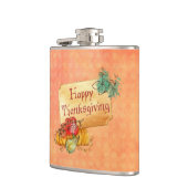 Pompoen en bladeren heupfles (Links)