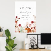 Pompoen en Bourgondië Vrijgezellenfeest Welkomstbo Poster (Thuiskantoor)