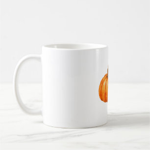 Pompoen en gevallen eikels koffiemok