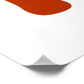 Pompoen en Herfst Blad Oogst Tijd Poster (Hoek)