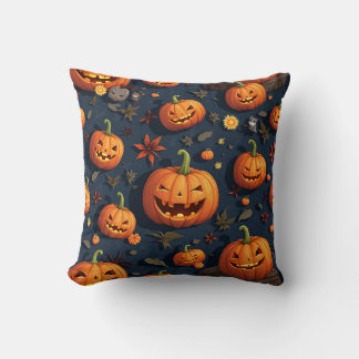 Pompoen en herfst thema patterned kussens