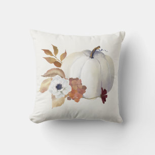 Pompoen en Magnolia Vallen Kleuren Kussen
