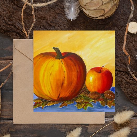 Pompoen en Noten Kaart