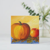 Pompoen en Noten Kaart (Staand voorkant)