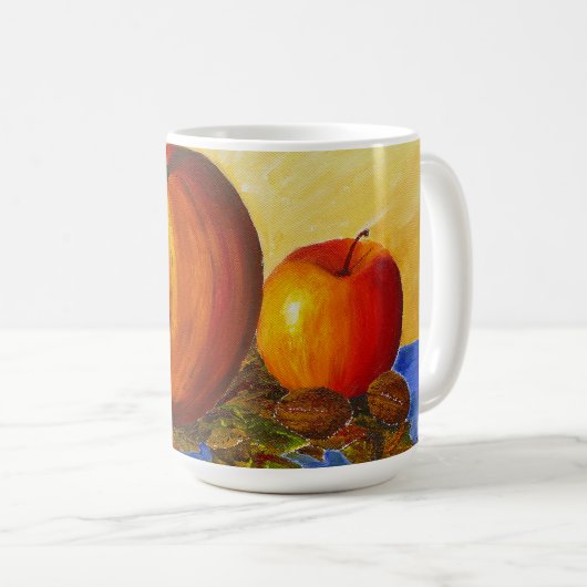 Pompoen en Noten Koffiemok (Voorkant rechts)