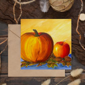 Pompoen en Nuts Kaart