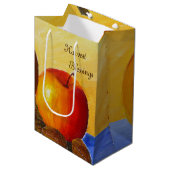 Pompoen en Nuts Medium Cadeauzakje (Voorkant Gekanteld)