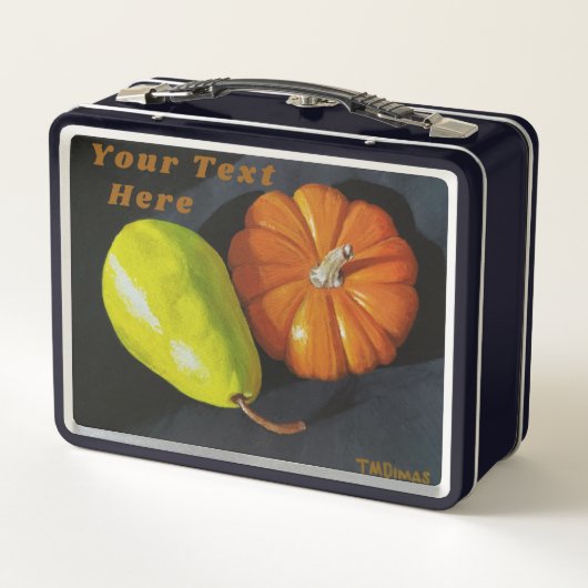 Pompoen en peerlunch Box (Achterkant)