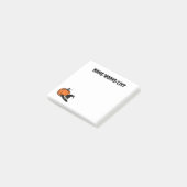 Pompoen en pelgrimshoed herfst post-it® notes (Schuin)