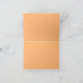 Pompoen en peren vouwgevouwen Wenskaart Kaart (Binnen)