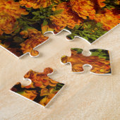 pompoen en pompoenen legpuzzel (Zijkant)