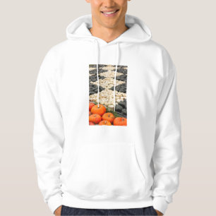 Pompoen en pompoenpatroon, Duitsland Hoodie