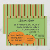 Pompoen en strepen kaart (Voorkant / Achterkant)