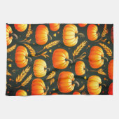 Pompoen en Tarwe Keuken Handdoek (Horizontaal)