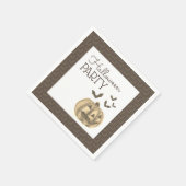 Pompoen en vleermuizen, Halloween Party Servet (Hoek)