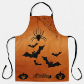 Pompoen en vleermuizen schort (Voorkant)