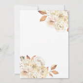 Pompoen eucalyptus genderneutraal baby shower Herf Kaart (Achterkant)