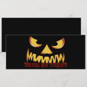 Pompoen Face 2 (Voorkant / Achterkant)