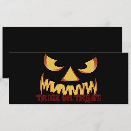 Pompoen Face 2 (Voorkant / Achterkant)