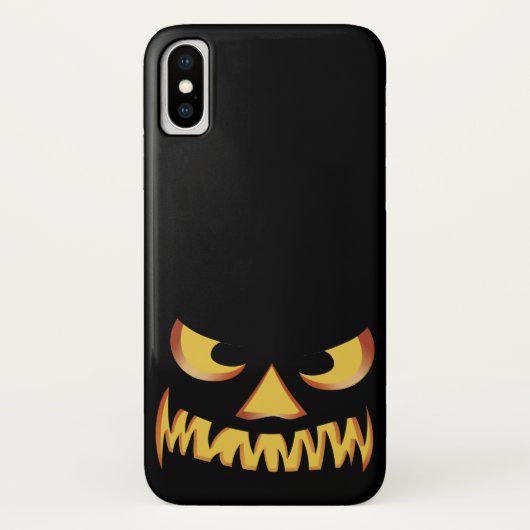 Pompoen Face 2 Case-Mate iPhone Case (Achterkant)