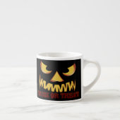 Pompoen Face 2 Espresso Kop (Rechts)