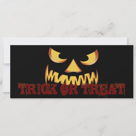 Pompoen Face 2 Kaart (Voorkant)