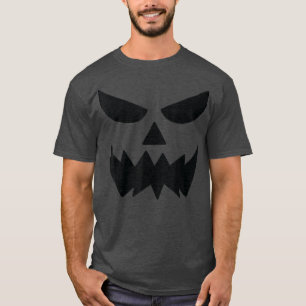 Pompoen Face Halloween Collectie 2022 Familie Mann T-shirt