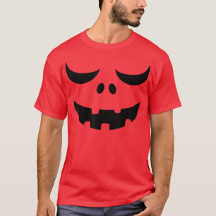 Pompoen Face Halloween Collectie 2022 Familie Mann T-shirt