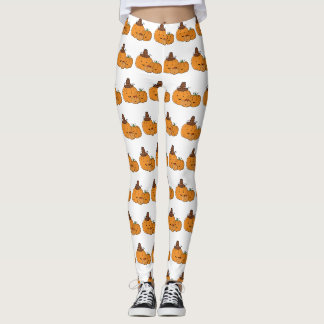 Pompoen Familie Leggings