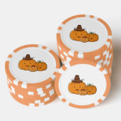 Pompoen Familie Poker Chips (Opstapeling)