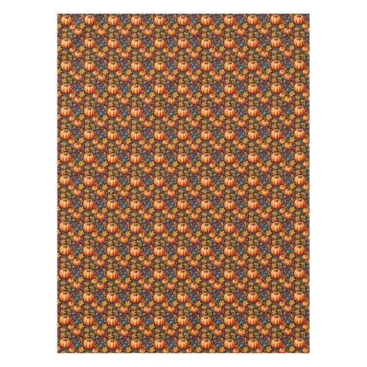 Pompoen Fancy Thanksgiving Tafelkleed (Voorkant)