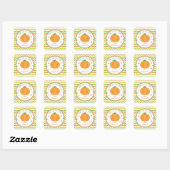 Pompoen Favor Tags / Pompoen Stickers (Vel)