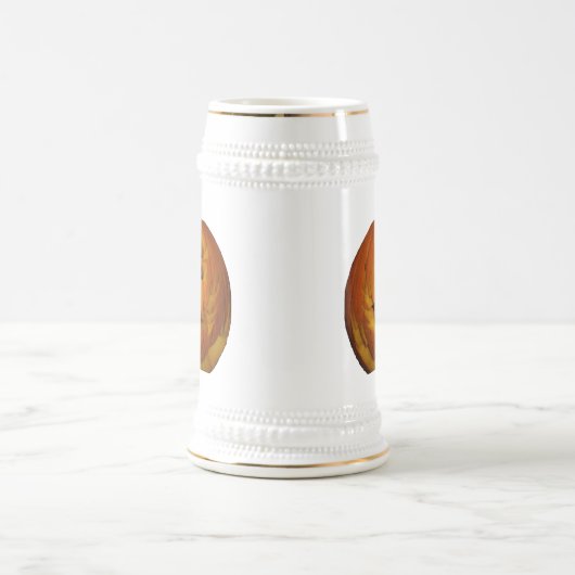 Pompoen, Flaming Skull Bierpul (Center)