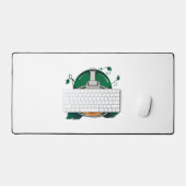 Pompoen football Halloween Bureaumat (Keyboard & Muis)