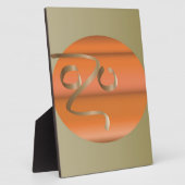 pompoen fotoplaat (Zijkant)