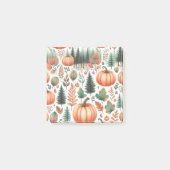 Pompoen Fun Herfst Thanksgiving Sinaasappel Fall B Post-it® Notes (Voorkant)