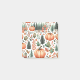 Pompoen Fun Herfst Thanksgiving Sinaasappel Fall B Post-it® Notes