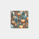 Pompoen Fun Herfst Thanksgiving Sinaasappel Fall B Post-it® Notes (Voorkant)