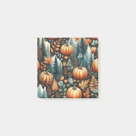 Pompoen Fun Herfst Thanksgiving Sinaasappel Fall B Post-it® Notes