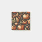 Pompoen Fun Herfst Thanksgiving Sinaasappel Fall B Post-it® Notes (Voorkant)