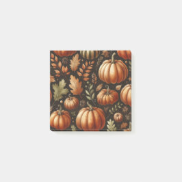 Pompoen Fun Herfst Thanksgiving Sinaasappel Fall B Post-it® Notes
