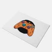 POMPOEN GAMEPAD HALLOWEEN GAMING DEURMAT (Schuin)